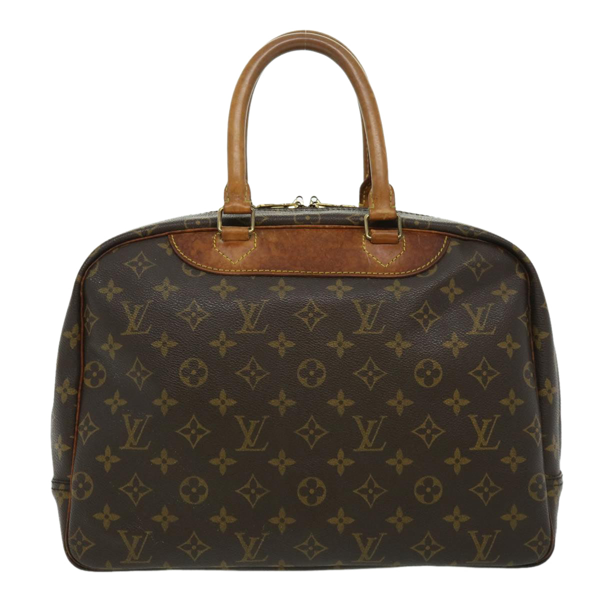LOUIS VUITTON Monogram Deauville Hand Bag M47270 LV rz432