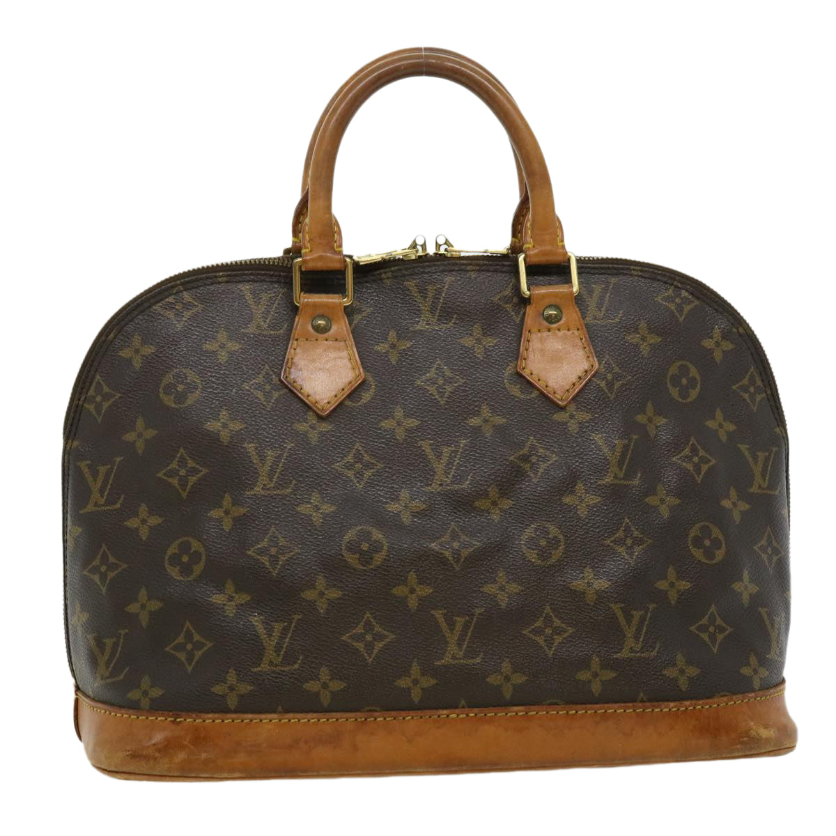 LOUIS VUITTON Monogram Alma Hand Bag M51130 LV rz434