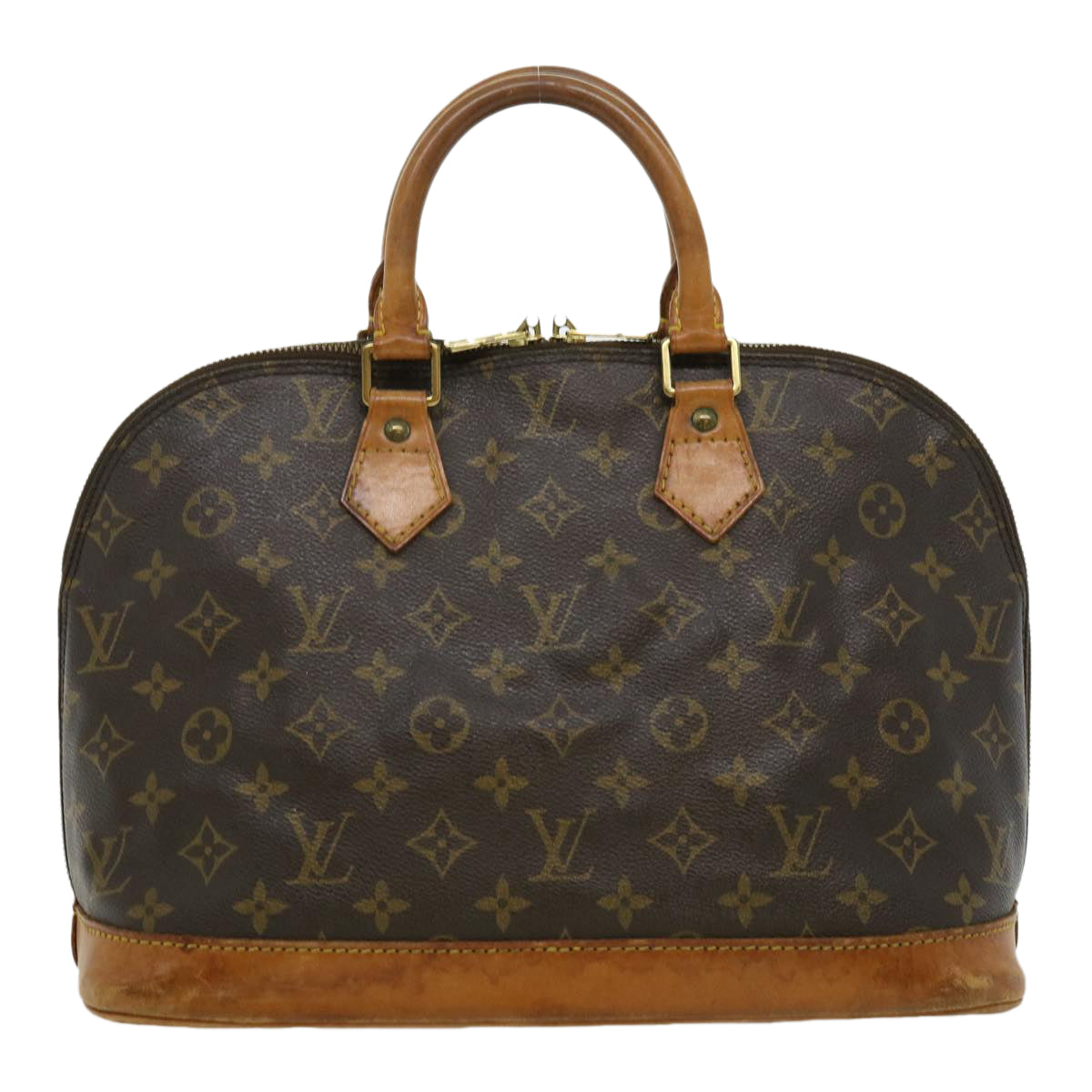LOUIS VUITTON Monogram Alma Hand Bag M51130 LV rz434