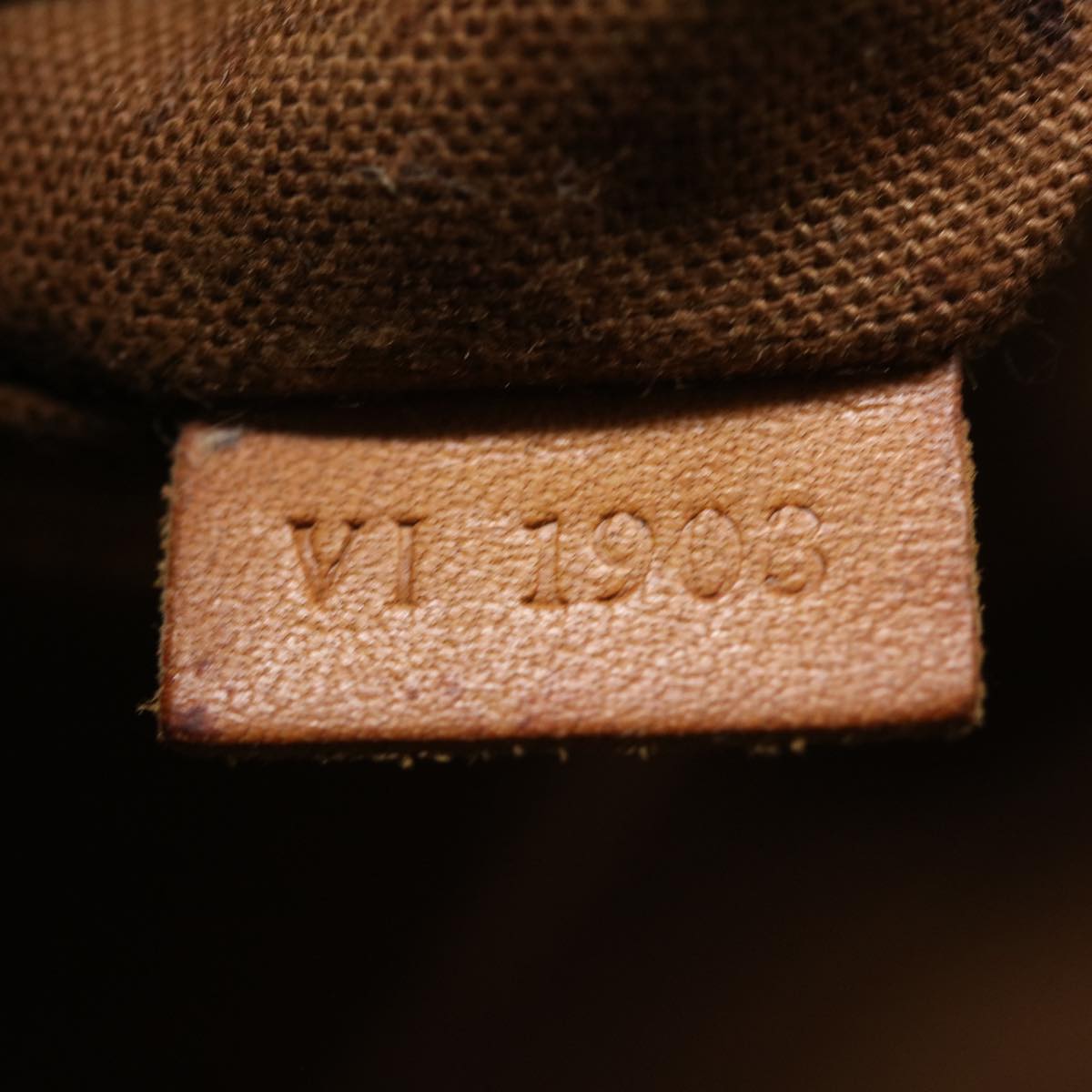 LOUIS VUITTON Monogram Alma Hand Bag M51130 LV rz434