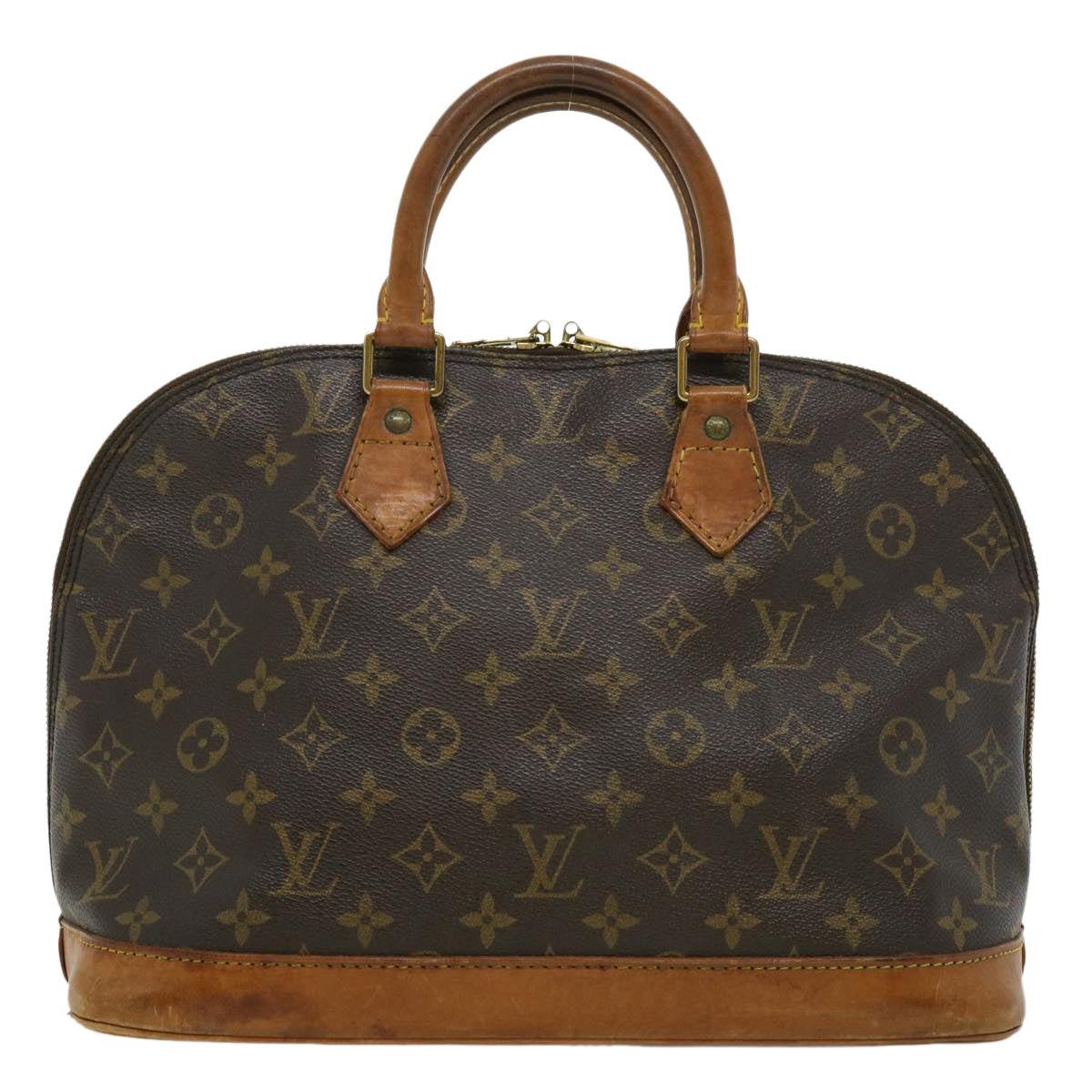 LOUIS VUITTON Monogram Alma Hand Bag M51130 LV rz434