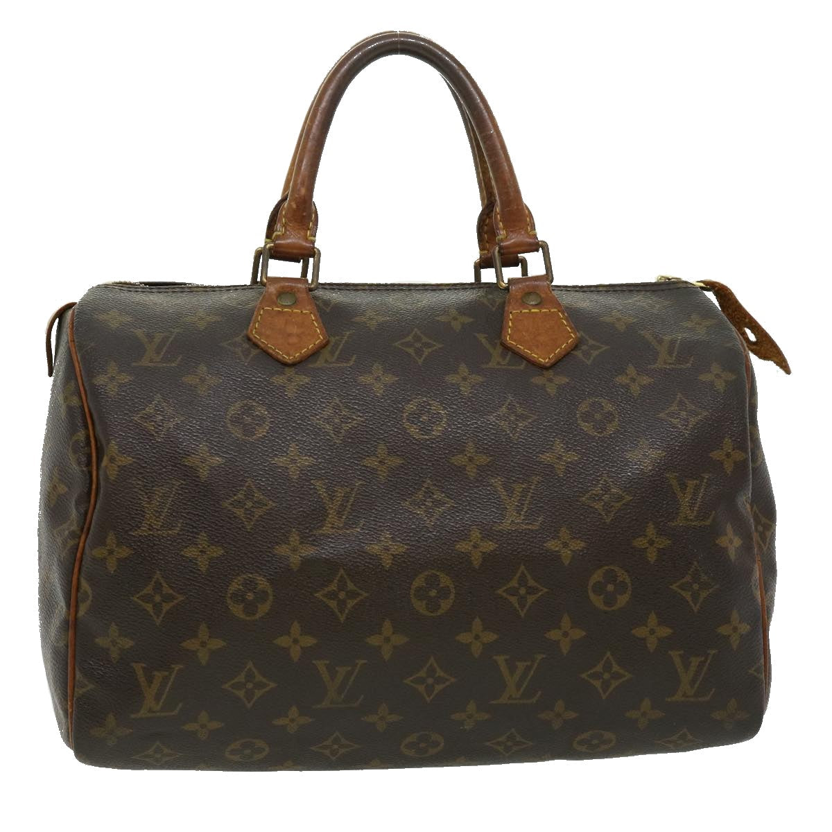 LOUIS VUITTON Monogram Speedy 30 Hand Bag M41526 LV rz440