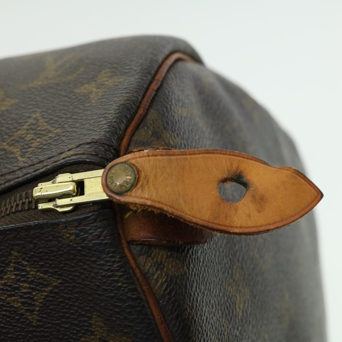 LOUIS VUITTON Monogram Speedy 30 Hand Bag M41526 LV rz440