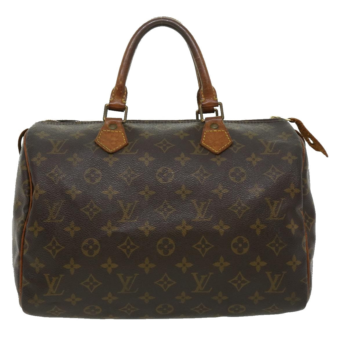 LOUIS VUITTON Monogram Speedy 30 Hand Bag M41526 LV rz440