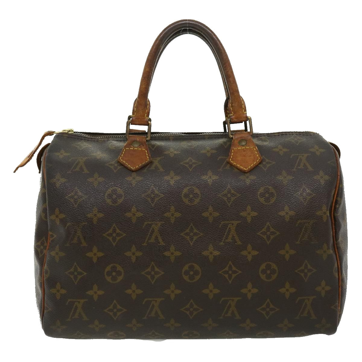 LOUIS VUITTON Monogram Speedy 30 Hand Bag M41526 LV rz440