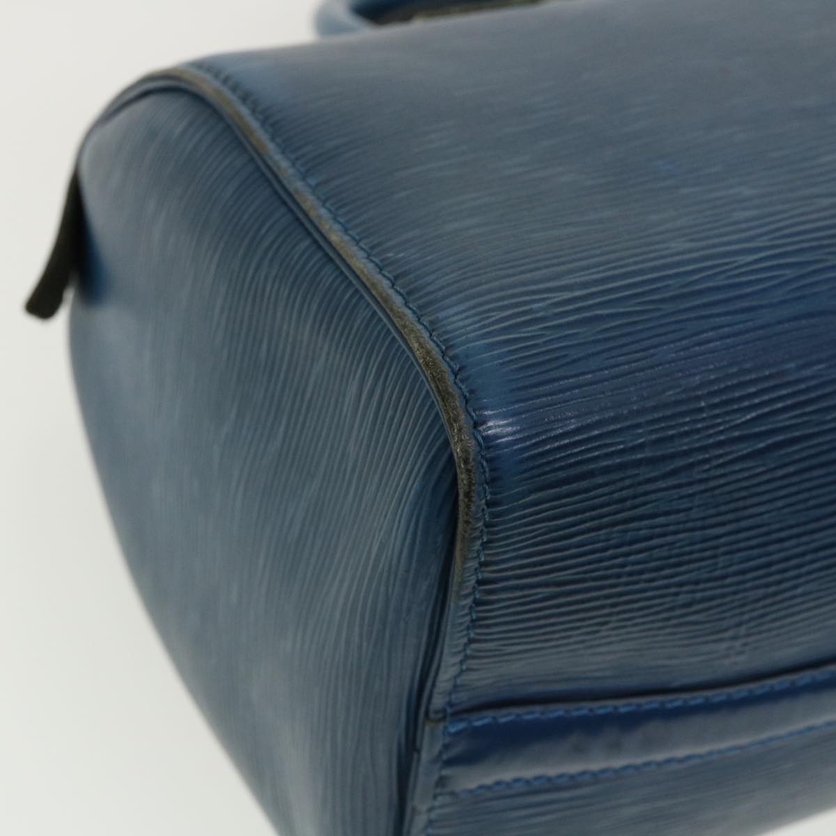 LOUIS VUITTON Epi Speedy 25 Hand Bag Blue M43015 LV rz465