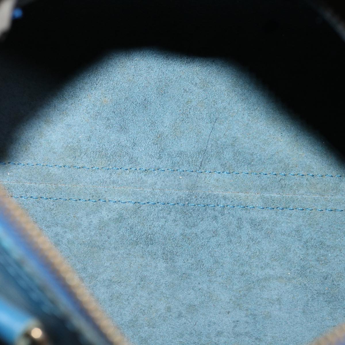 LOUIS VUITTON Epi Speedy 25 Hand Bag Blue M43015 LV rz465