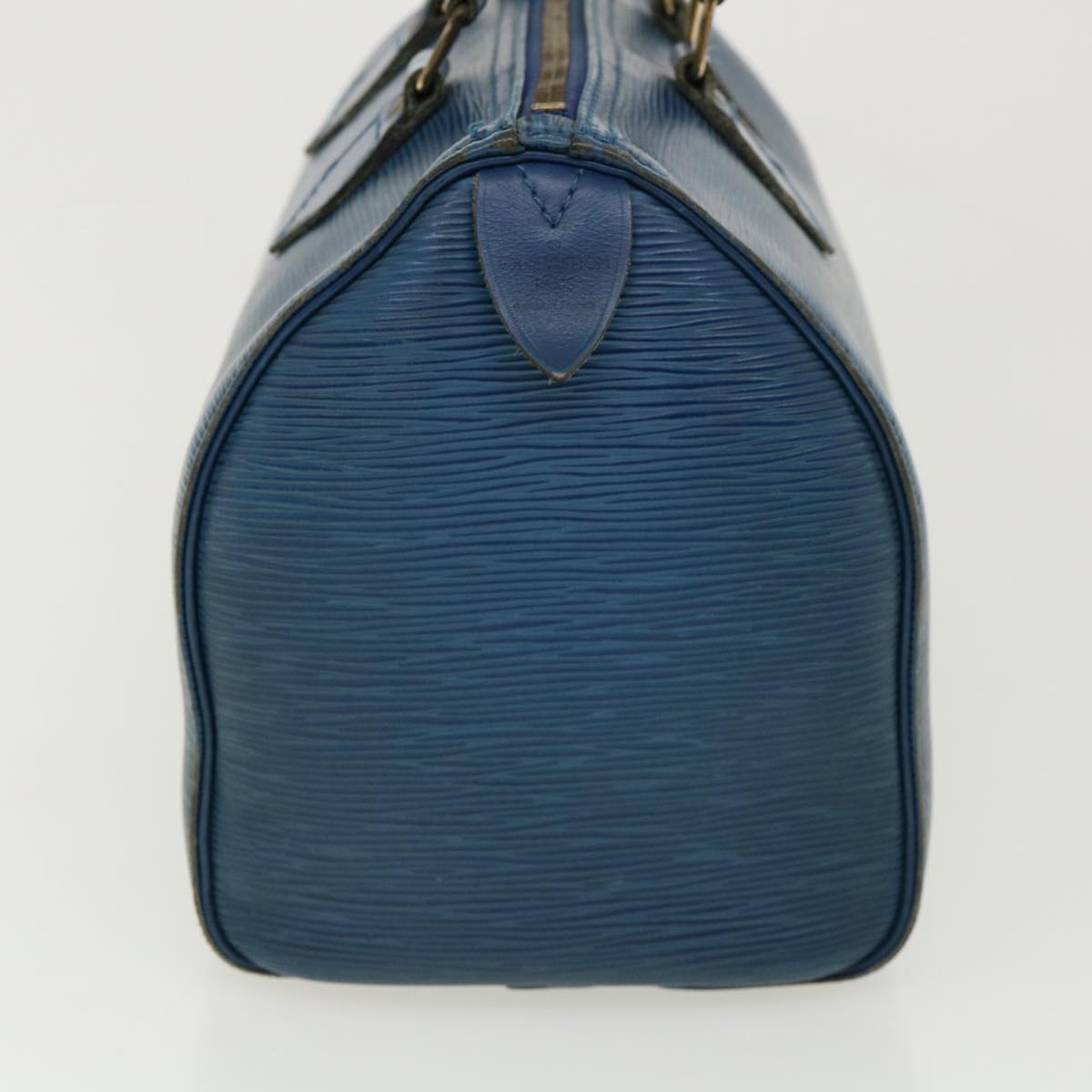 LOUIS VUITTON Epi Speedy 25 Hand Bag Blue M43015 LV rz465
