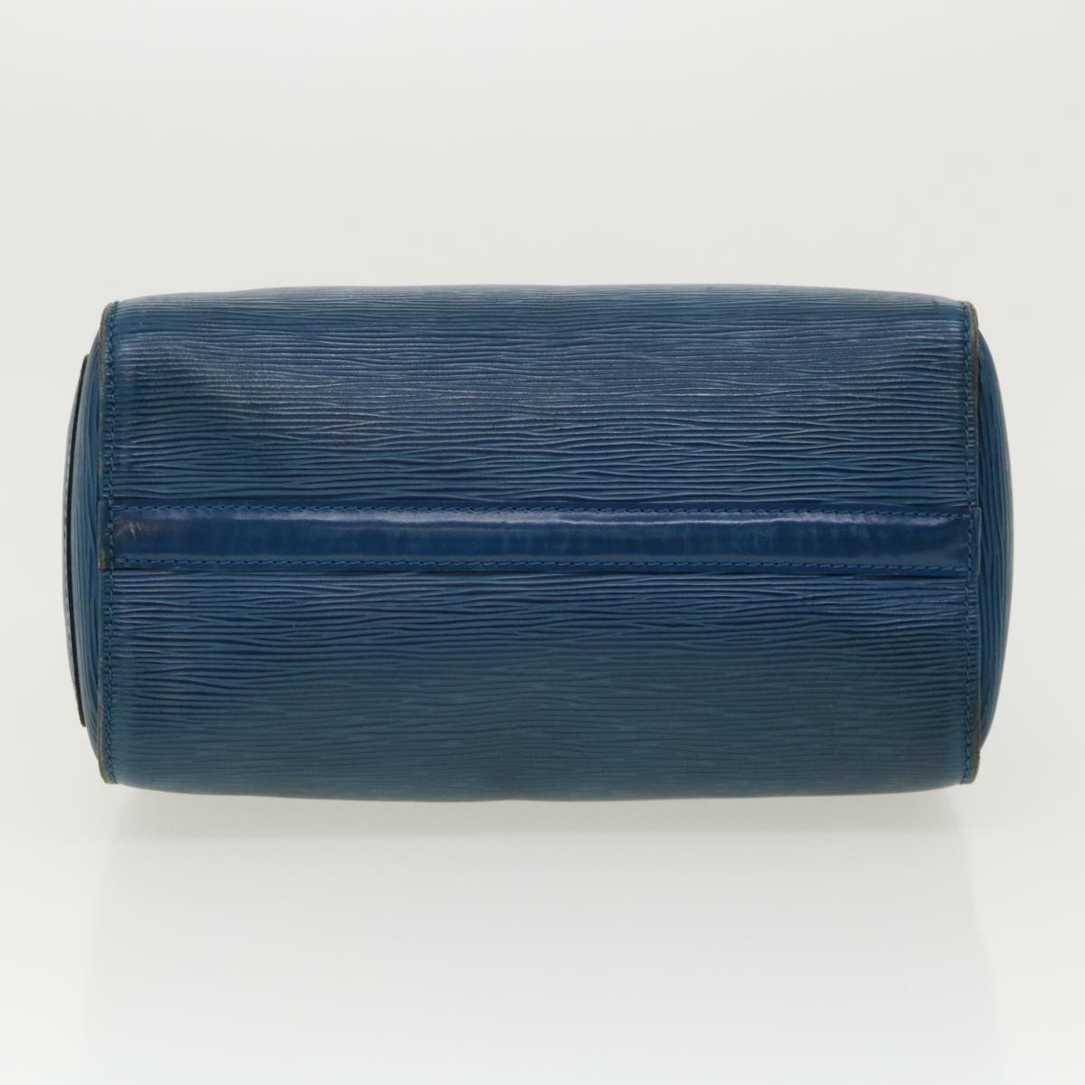 LOUIS VUITTON Epi Speedy 25 Hand Bag Blue M43015 LV rz465