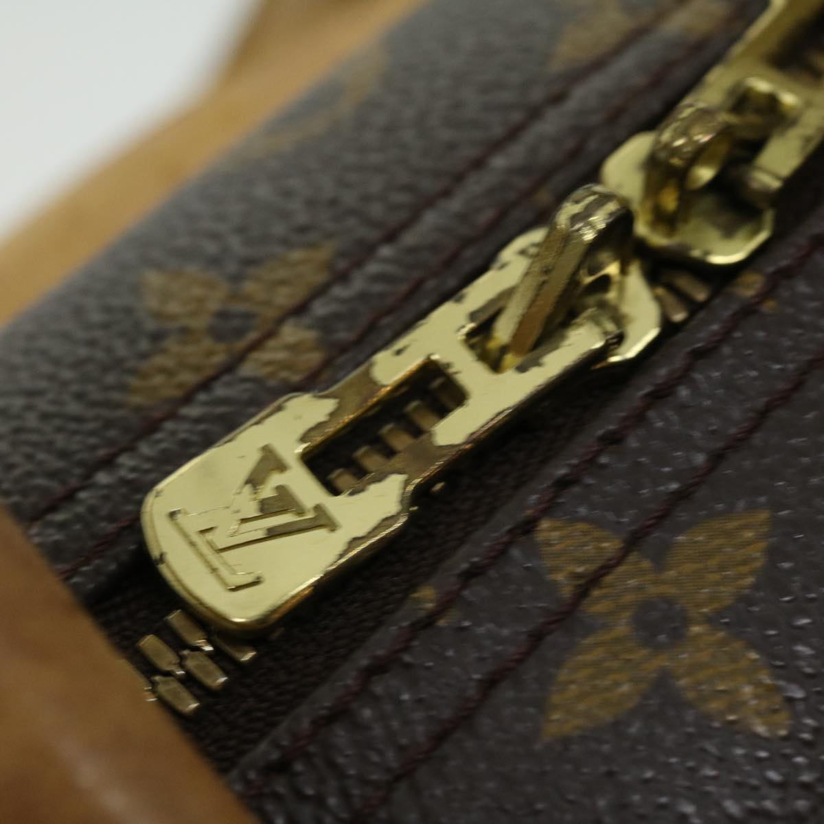 LOUIS VUITTON Monogram Deauville Hand Bag M47270 LV rz467