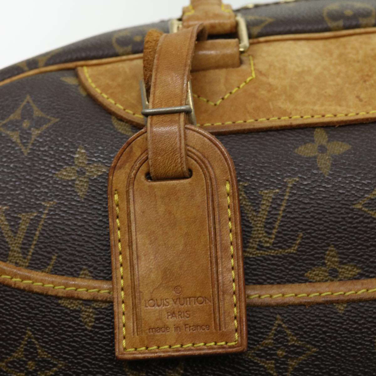 LOUIS VUITTON Monogram Deauville Hand Bag M47270 LV rz467