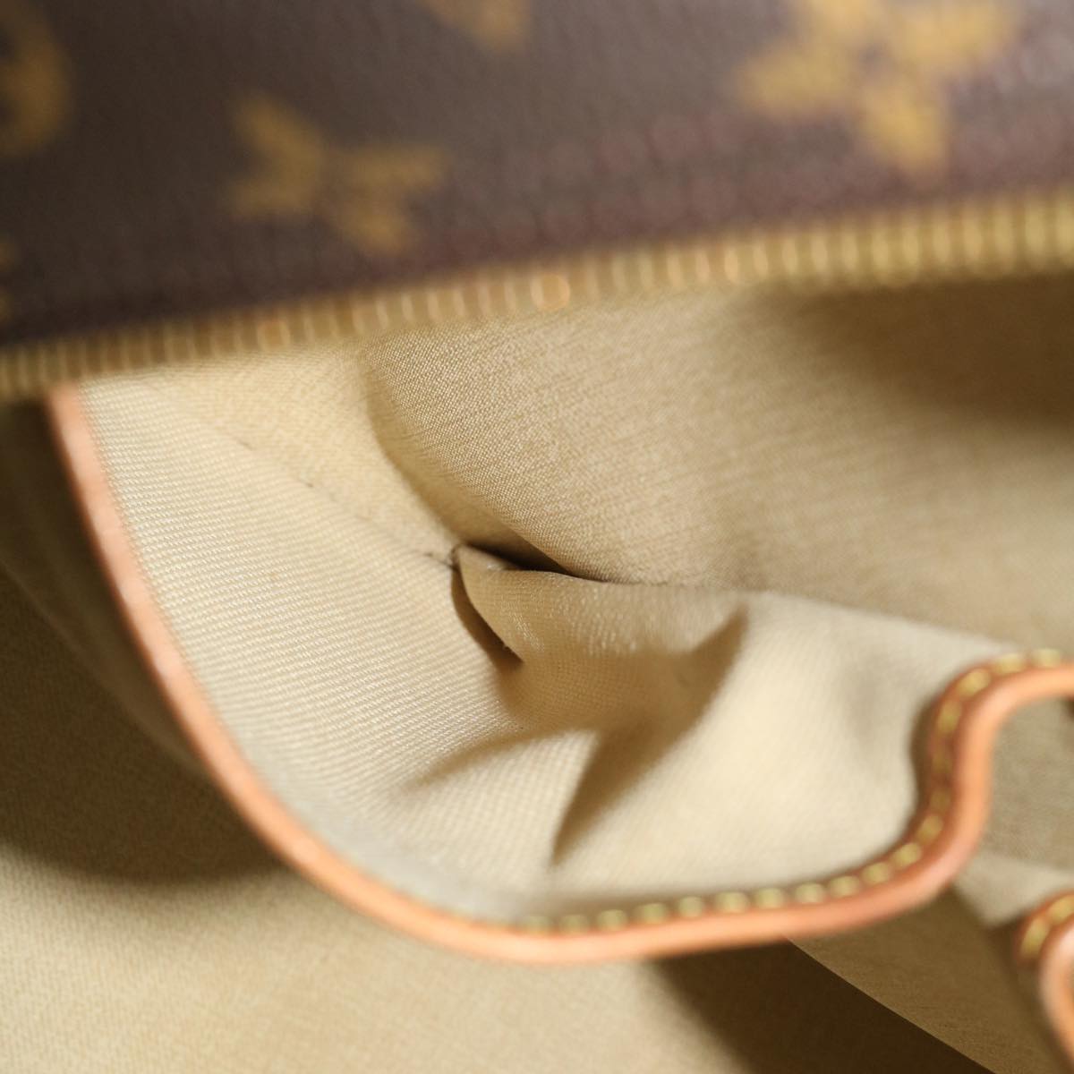 LOUIS VUITTON Monogram Deauville Hand Bag M47270 LV rz467