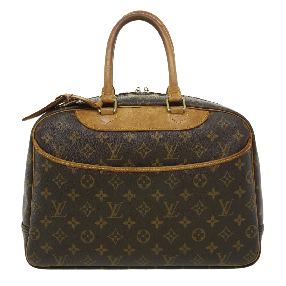 LOUIS VUITTON Monogram Deauville Hand Bag M47270 LV rz467