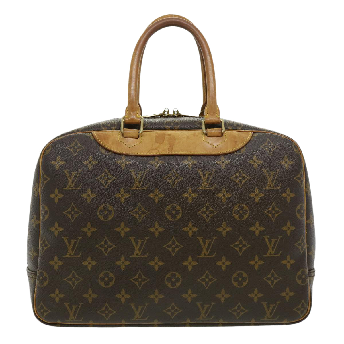 LOUIS VUITTON Monogram Deauville Hand Bag M47270 LV rz467