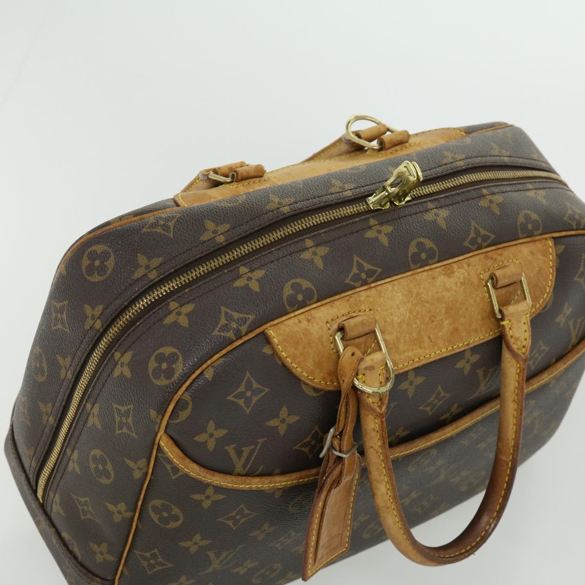 LOUIS VUITTON Monogram Deauville Hand Bag M47270 LV rz467