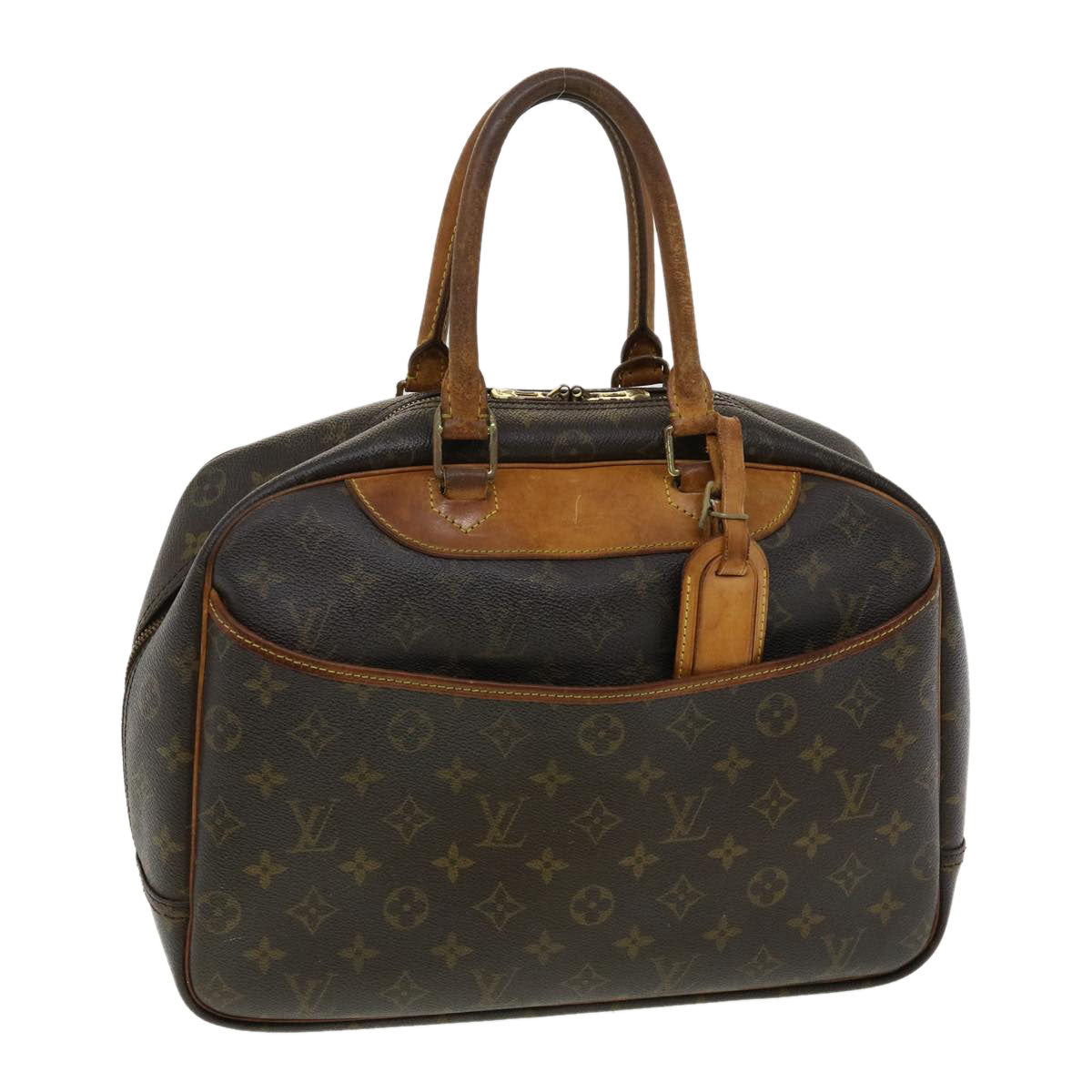 LOUIS VUITTON Monogram Deauville Hand Bag M47270 LV rz479