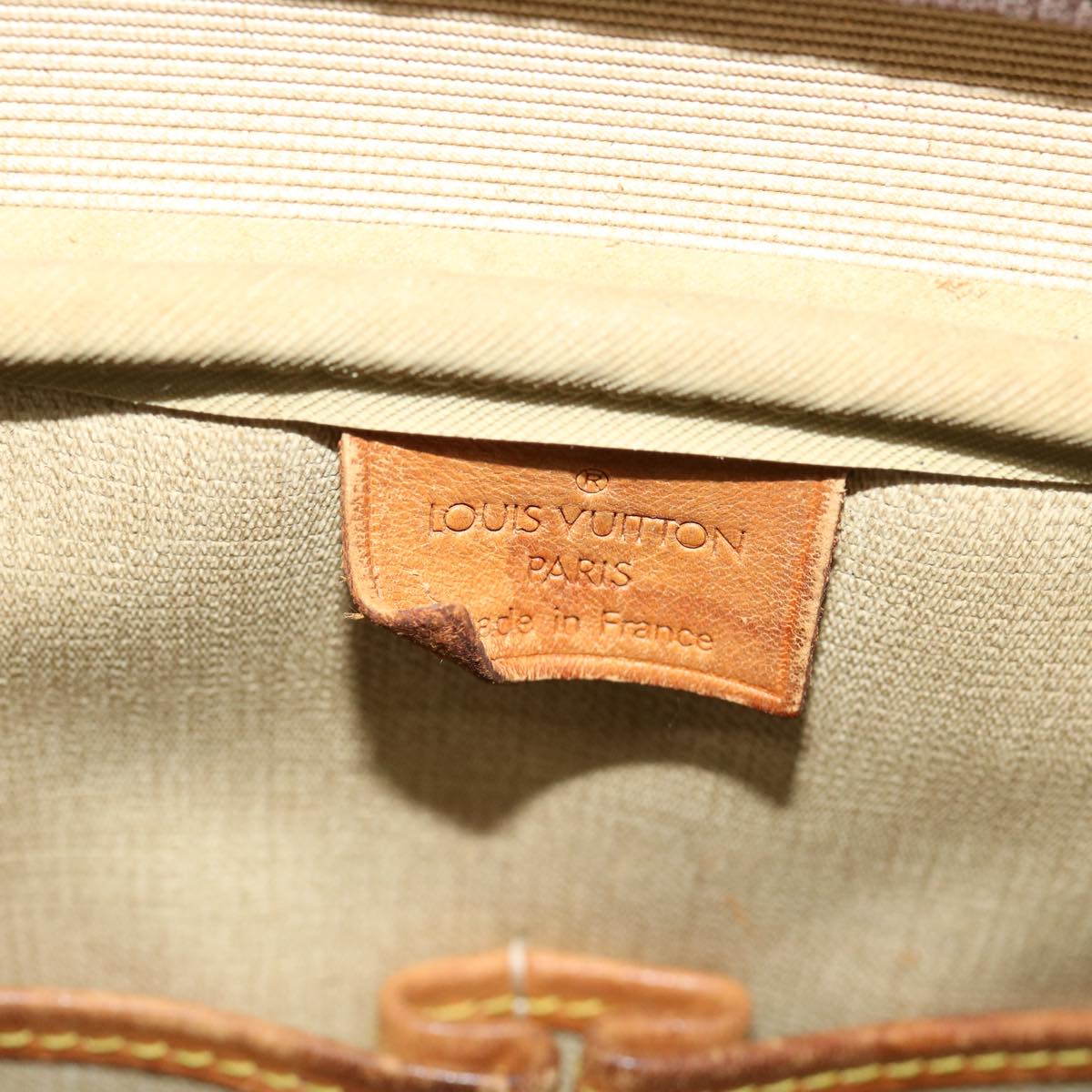 LOUIS VUITTON Monogram Deauville Hand Bag M47270 LV rz479
