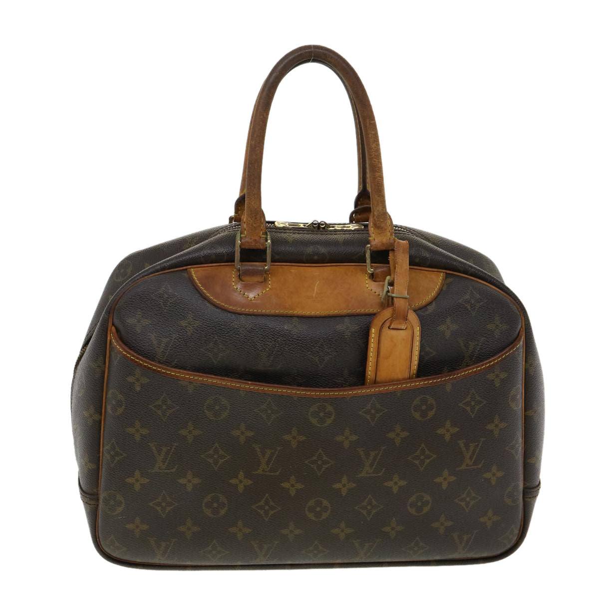 LOUIS VUITTON Monogram Deauville Hand Bag M47270 LV rz479