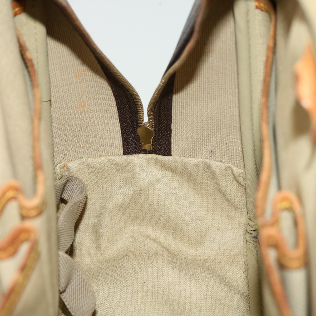 LOUIS VUITTON Monogram Deauville Hand Bag M47270 LV rz479