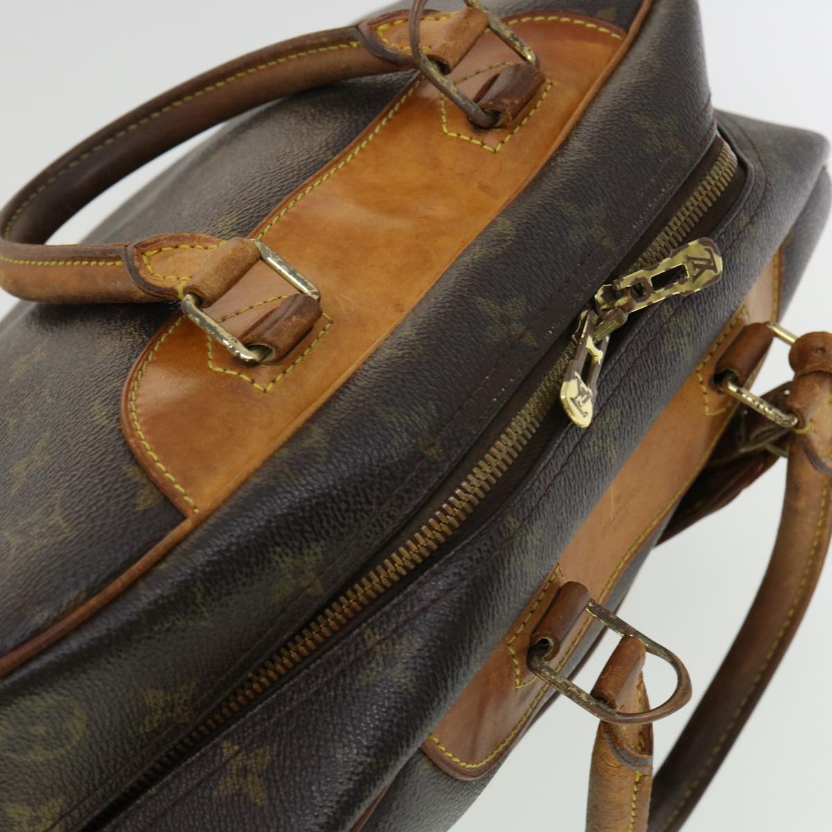 LOUIS VUITTON Monogram Deauville Hand Bag M47270 LV rz479