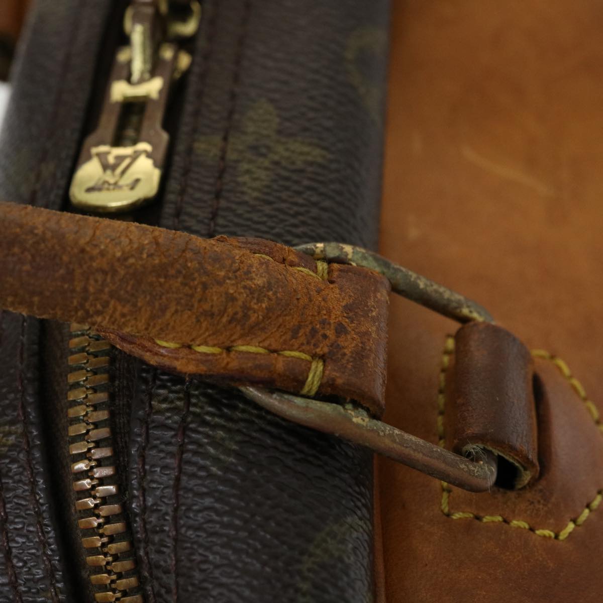 LOUIS VUITTON Monogram Deauville Hand Bag M47270 LV rz479