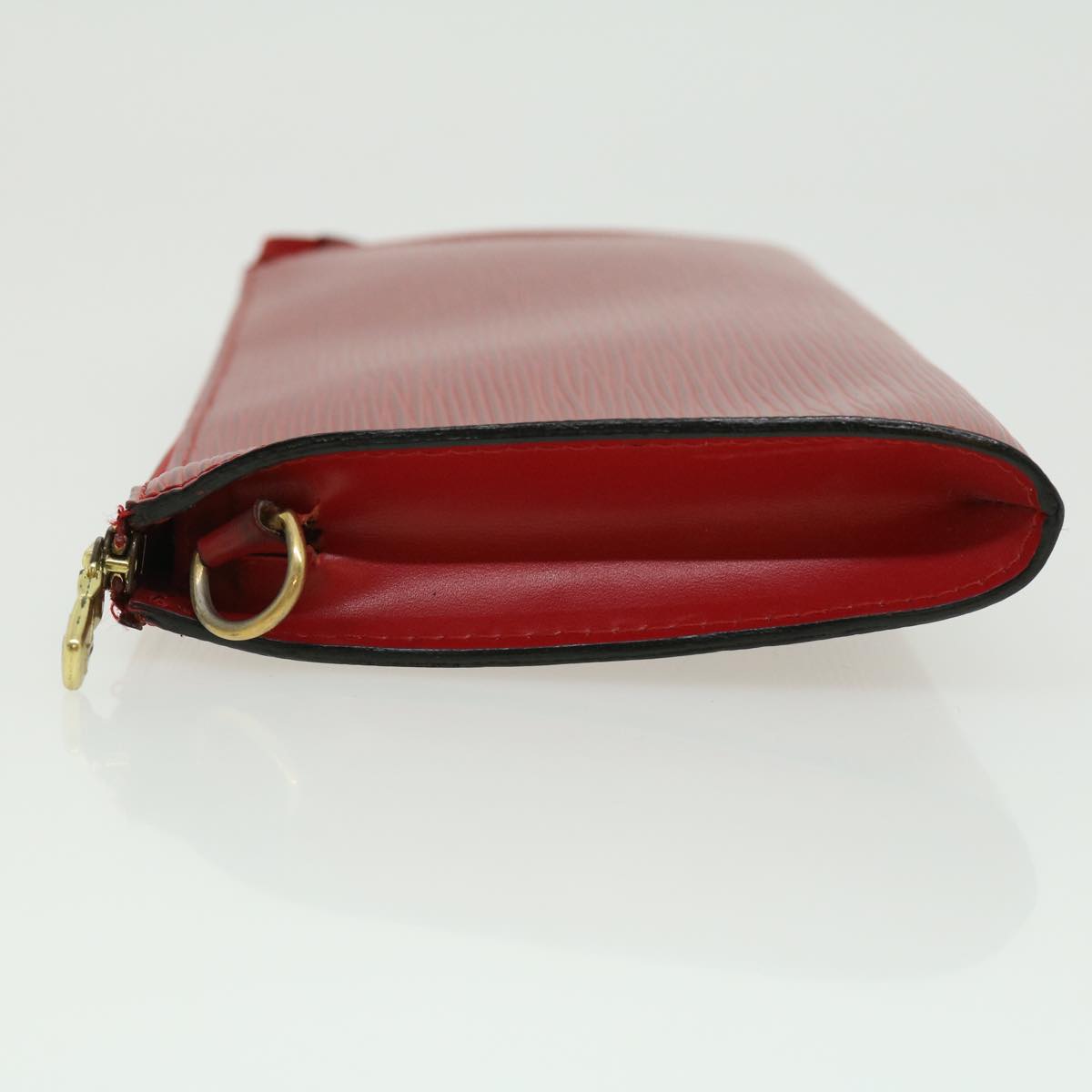 LOUIS VUITTON Epi Pochette Accessoires Accessory Pouch Red M52987 LV rz482