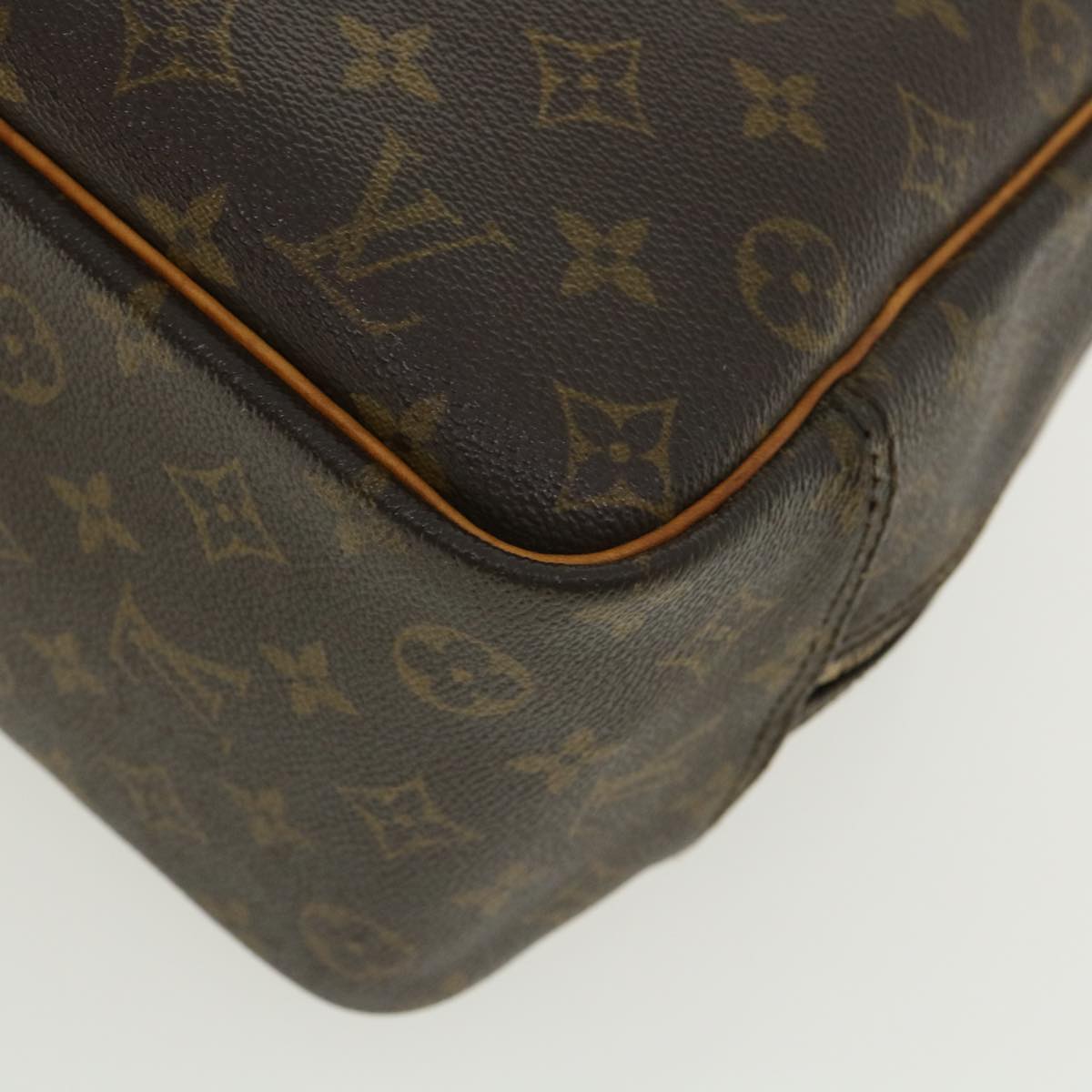 LOUIS VUITTON Monogram Deauville Hand Bag M47270 LV rz494