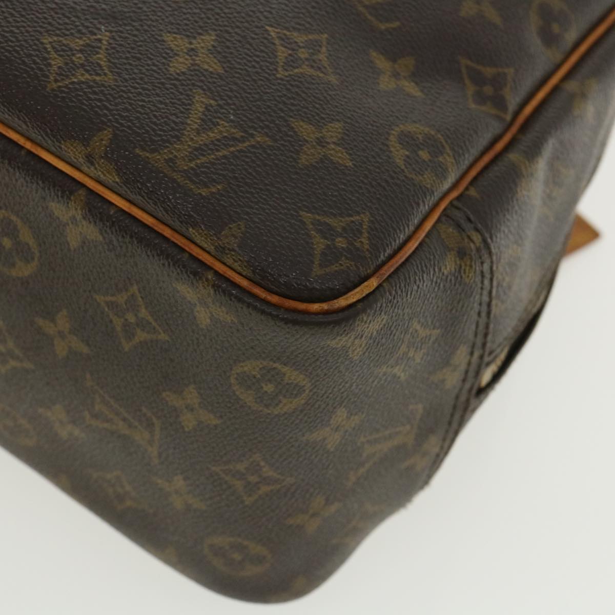 LOUIS VUITTON Monogram Deauville Hand Bag M47270 LV rz494