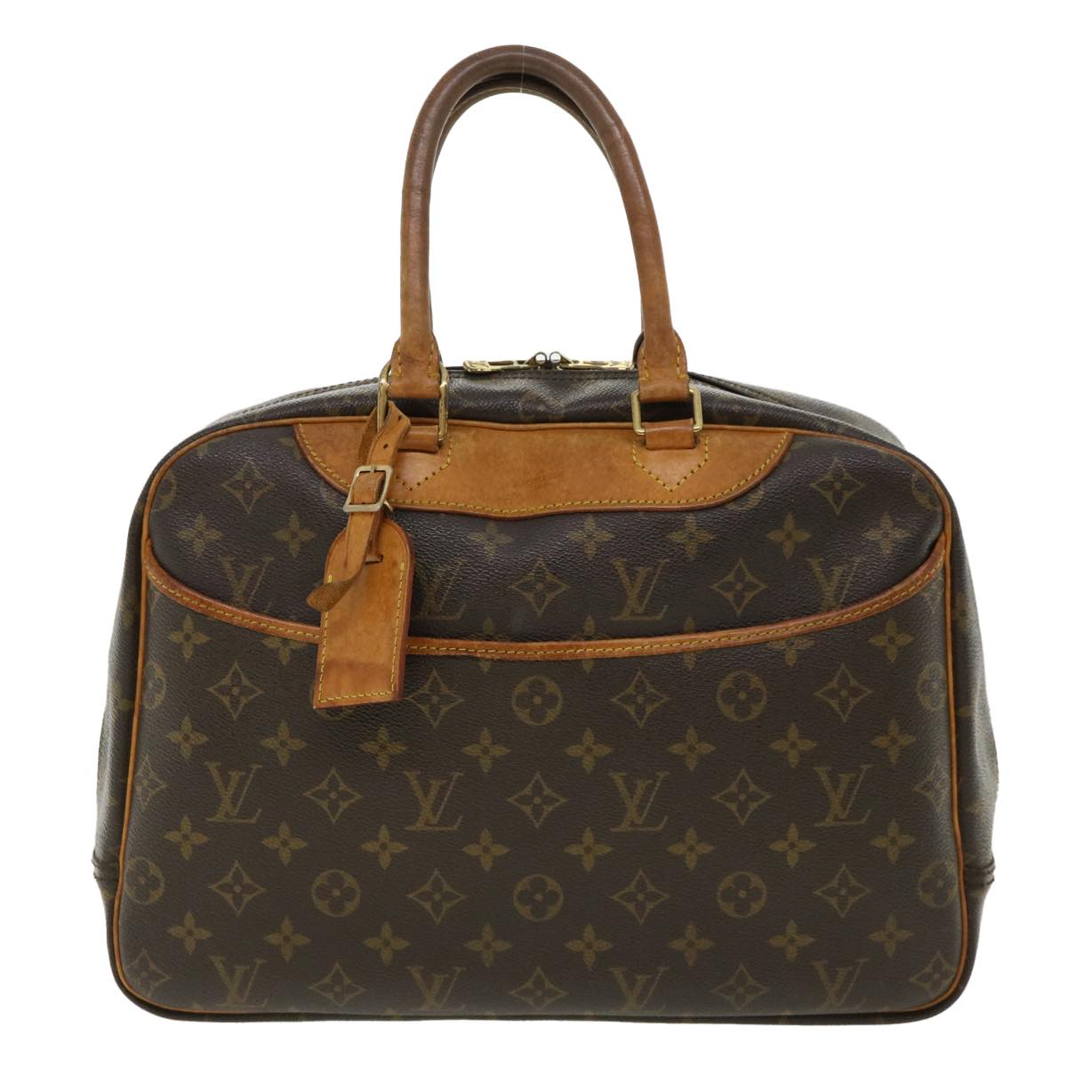 LOUIS VUITTON Monogram Deauville Hand Bag M47270 LV rz494