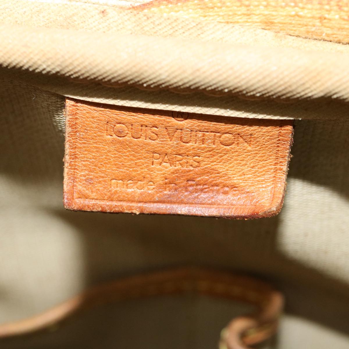 LOUIS VUITTON Monogram Deauville Hand Bag M47270 LV rz494