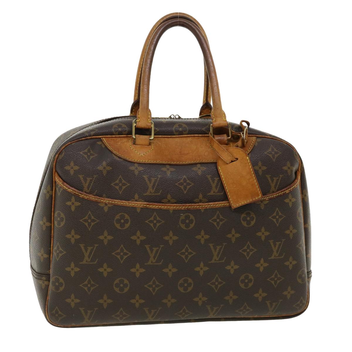LOUIS VUITTON Monogram Deauville Hand Bag M47270 LV rz497
