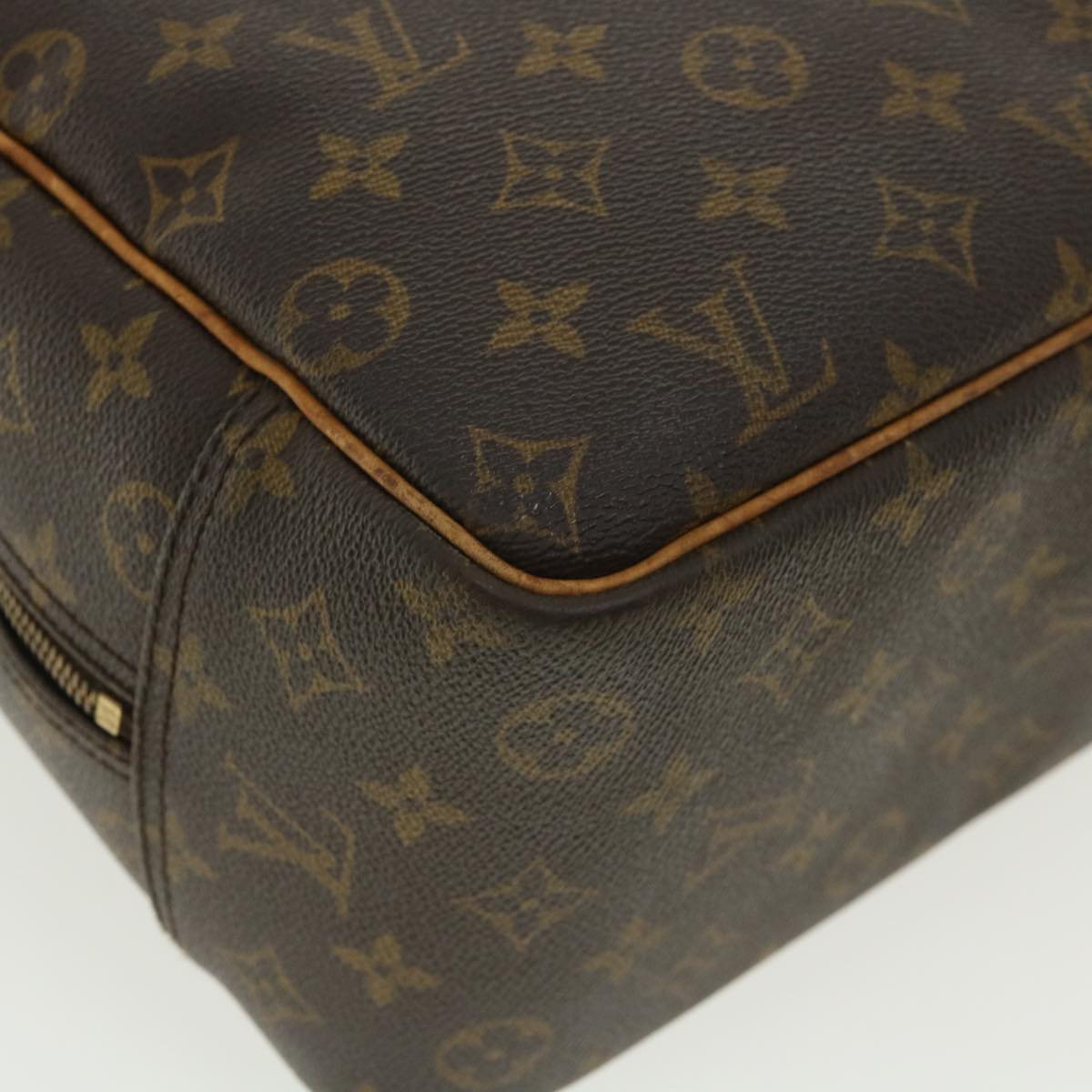 LOUIS VUITTON Monogram Deauville Hand Bag M47270 LV rz497
