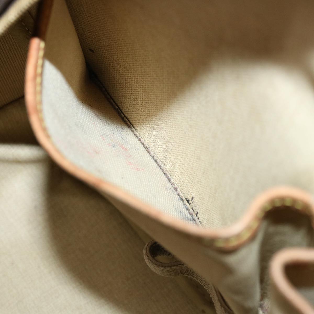 LOUIS VUITTON Monogram Deauville Hand Bag M47270 LV rz497
