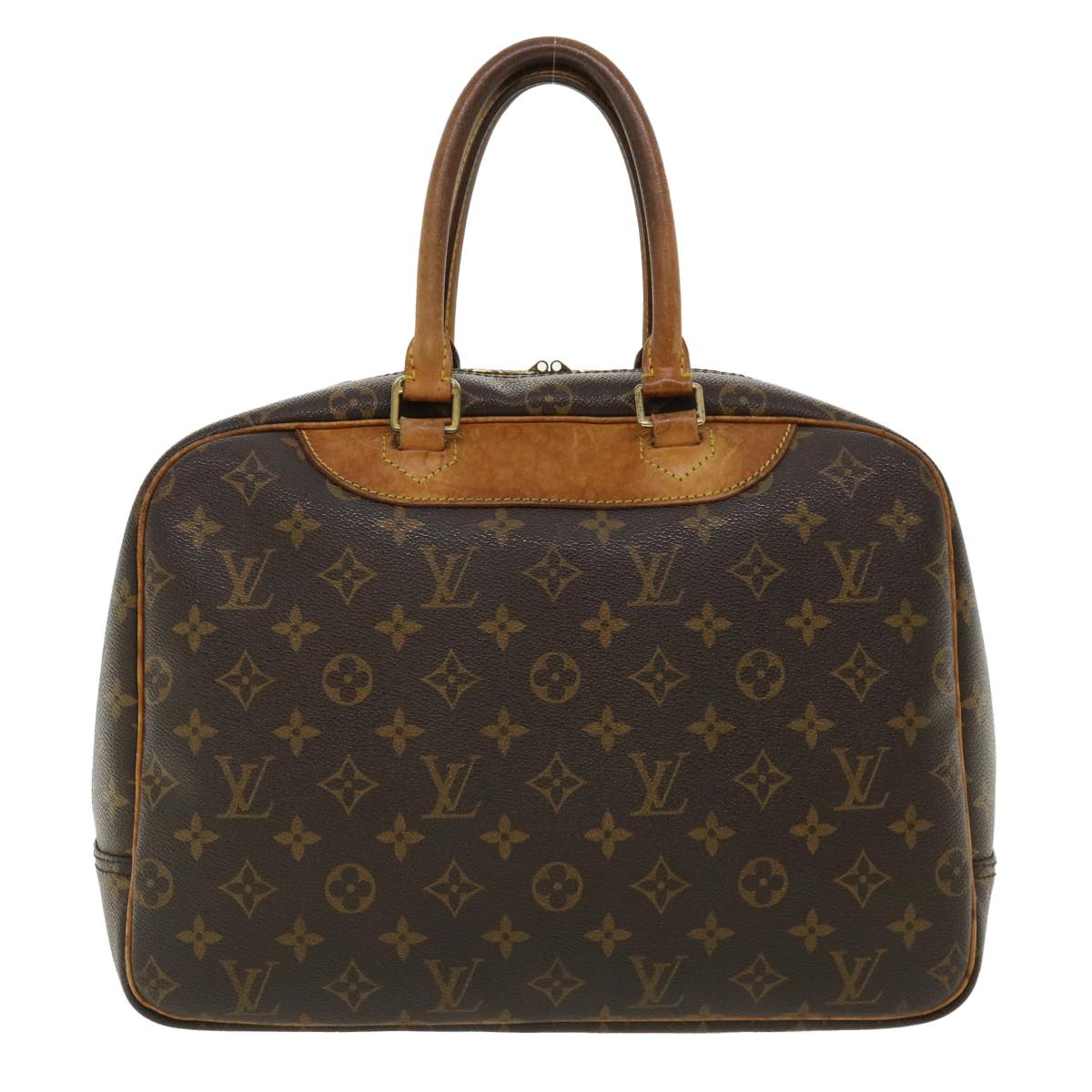 LOUIS VUITTON Monogram Deauville Hand Bag M47270 LV rz497