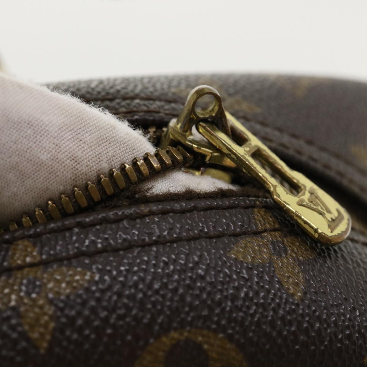 LOUIS VUITTON Monogram Deauville Hand Bag M47270 LV rz497
