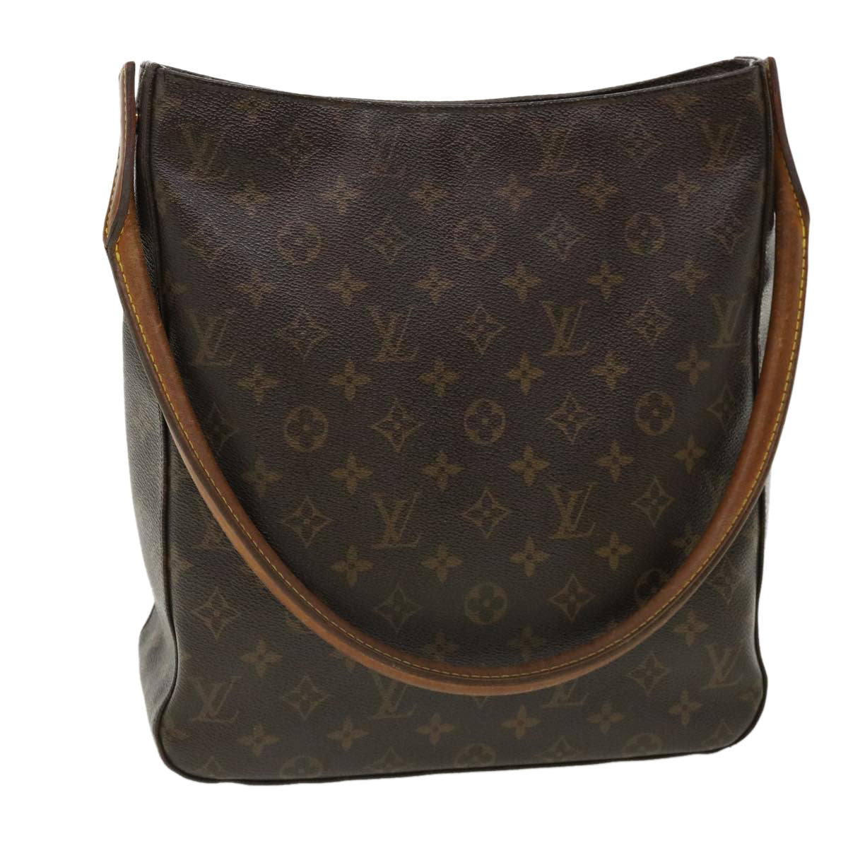 LOUIS VUITTON Monogram Looping GM Shoulder Bag M51145 LV rz498