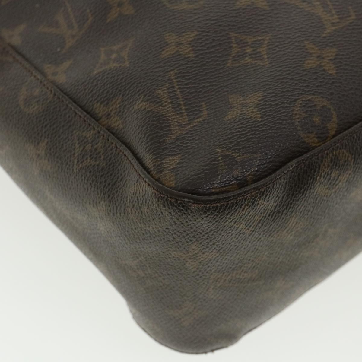 LOUIS VUITTON Monogram Looping GM Shoulder Bag M51145 LV rz498