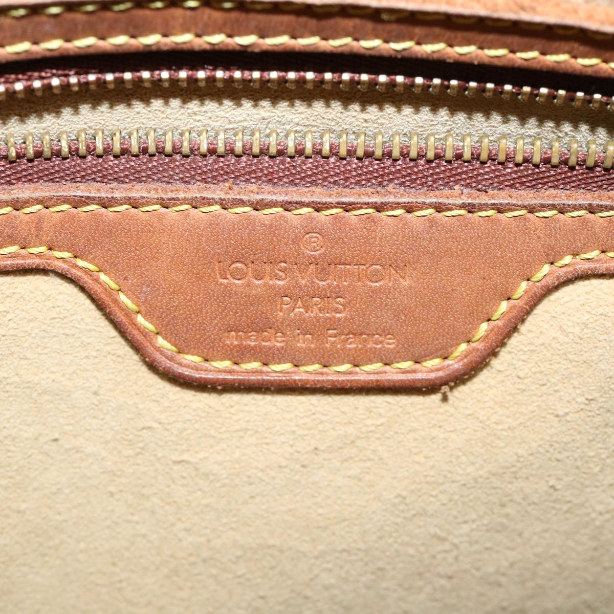 LOUIS VUITTON Monogram Looping GM Shoulder Bag M51145 LV rz498