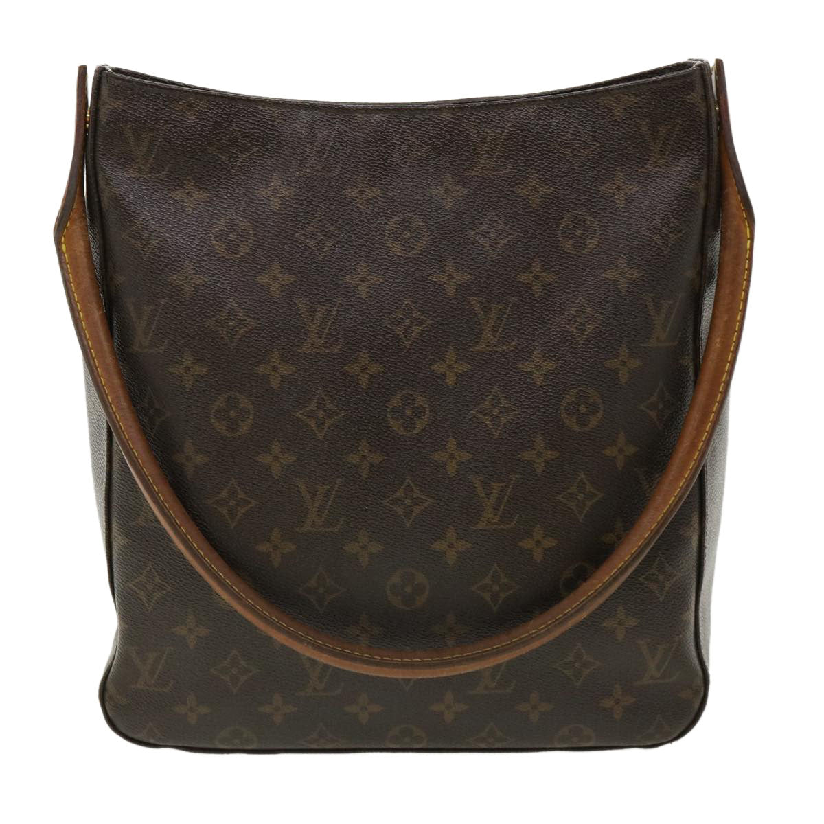 LOUIS VUITTON Monogram Looping GM Shoulder Bag M51145 LV rz498