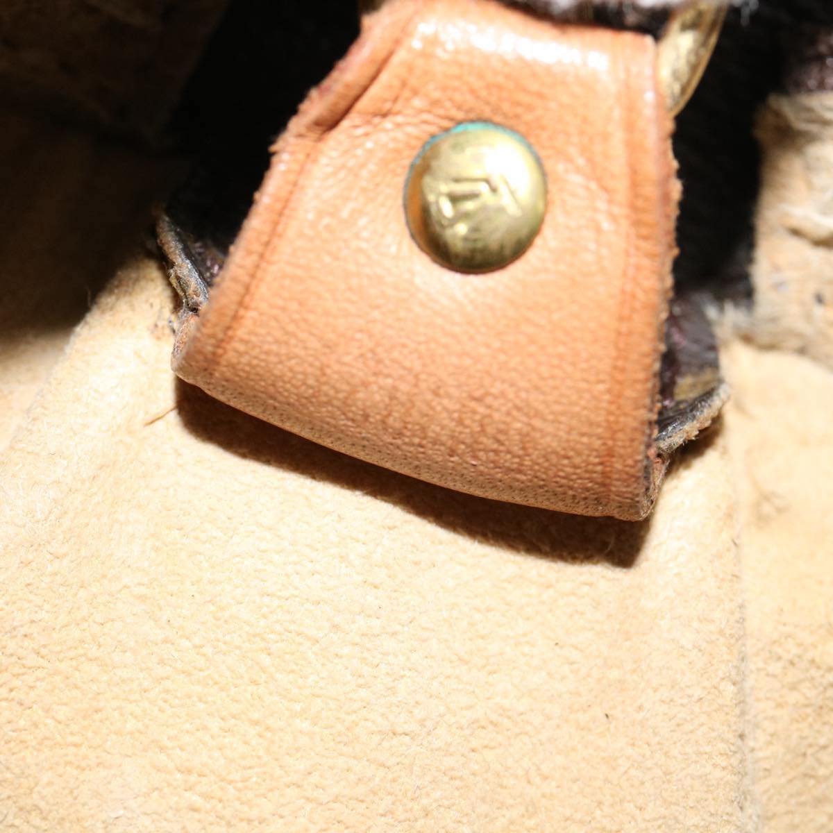 LOUIS VUITTON Monogram Looping GM Shoulder Bag M51145 LV rz498