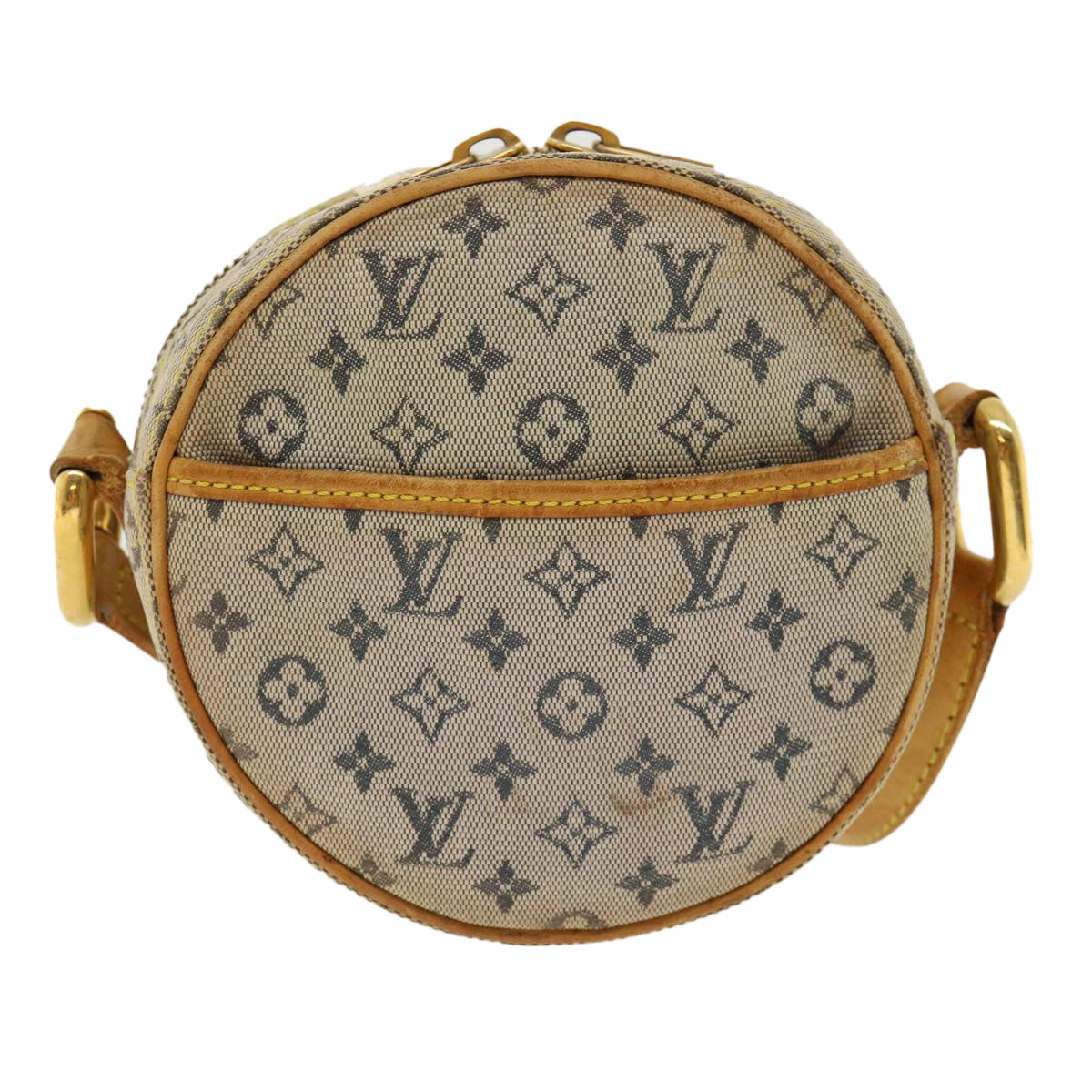 LOUIS VUITTON Monogram Mini Jeanne PM Shoulder Bag Blue M92001 LV rz501