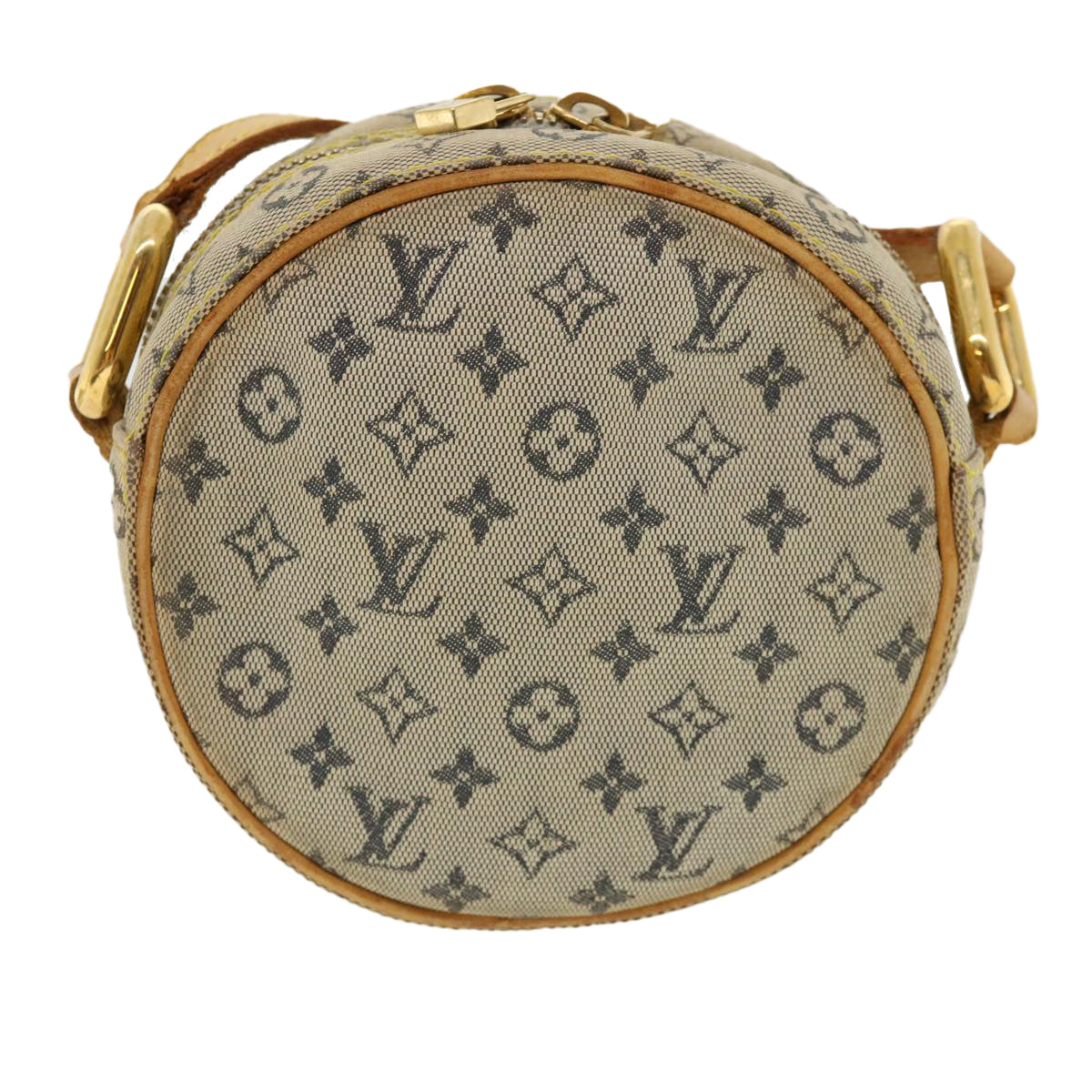 LOUIS VUITTON Monogram Mini Jeanne PM Shoulder Bag Blue M92001 LV rz501