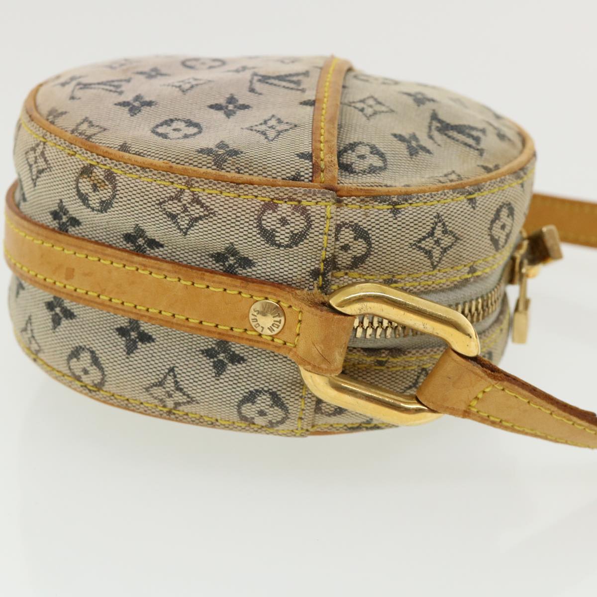 LOUIS VUITTON Monogram Mini Jeanne PM Shoulder Bag Blue M92001 LV rz501