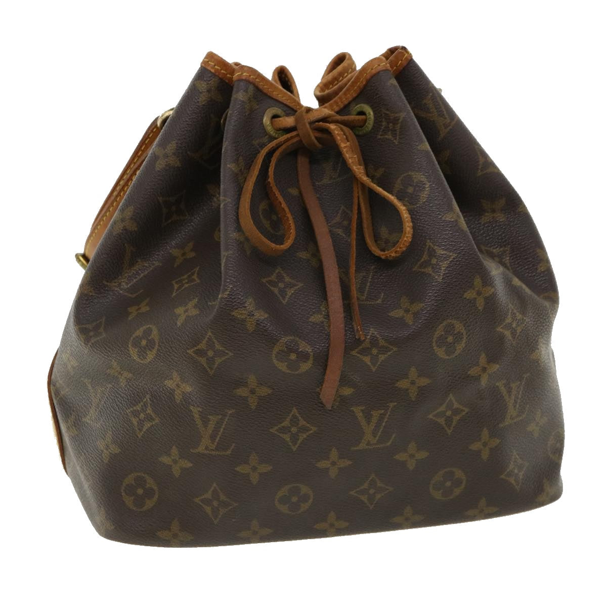 LOUIS VUITTON Monogram Petit Noe Shoulder Bag M42226 LV rz508