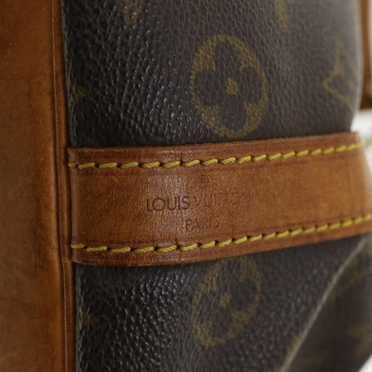 LOUIS VUITTON Monogram Petit Noe Shoulder Bag M42226 LV rz508