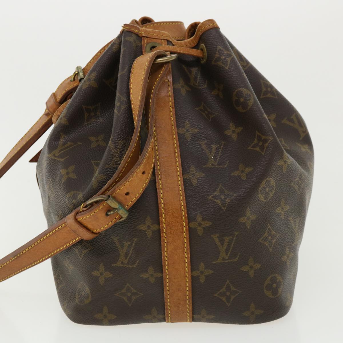 LOUIS VUITTON Monogram Petit Noe Shoulder Bag M42226 LV rz508