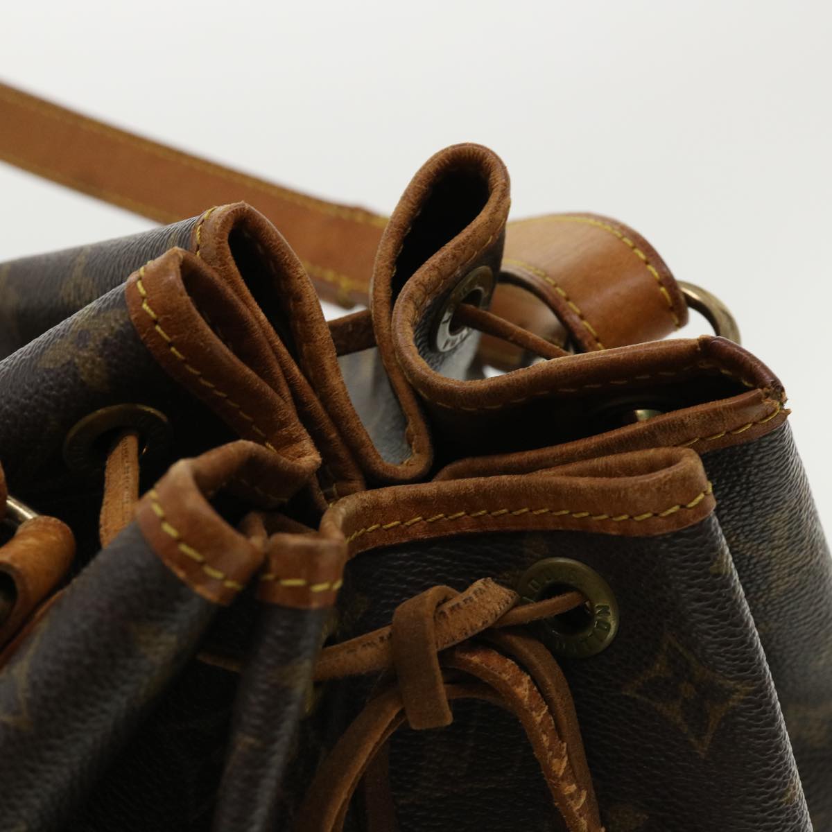 LOUIS VUITTON Monogram Petit Noe Shoulder Bag M42226 LV rz508