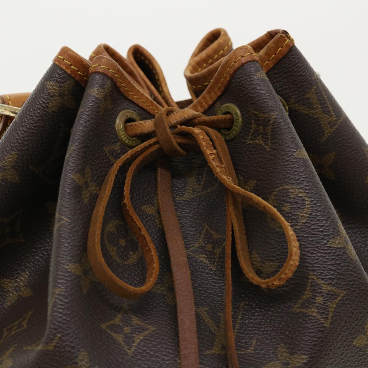 LOUIS VUITTON Monogram Petit Noe Shoulder Bag M42226 LV rz508