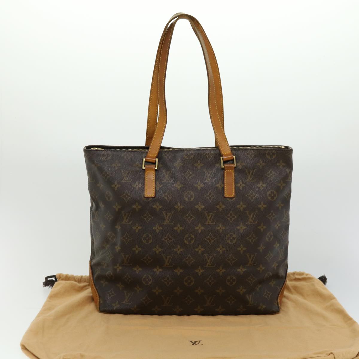 LOUIS VUITTON Monogram Cabas Mezzo Tote Bag M51151 LV rz515