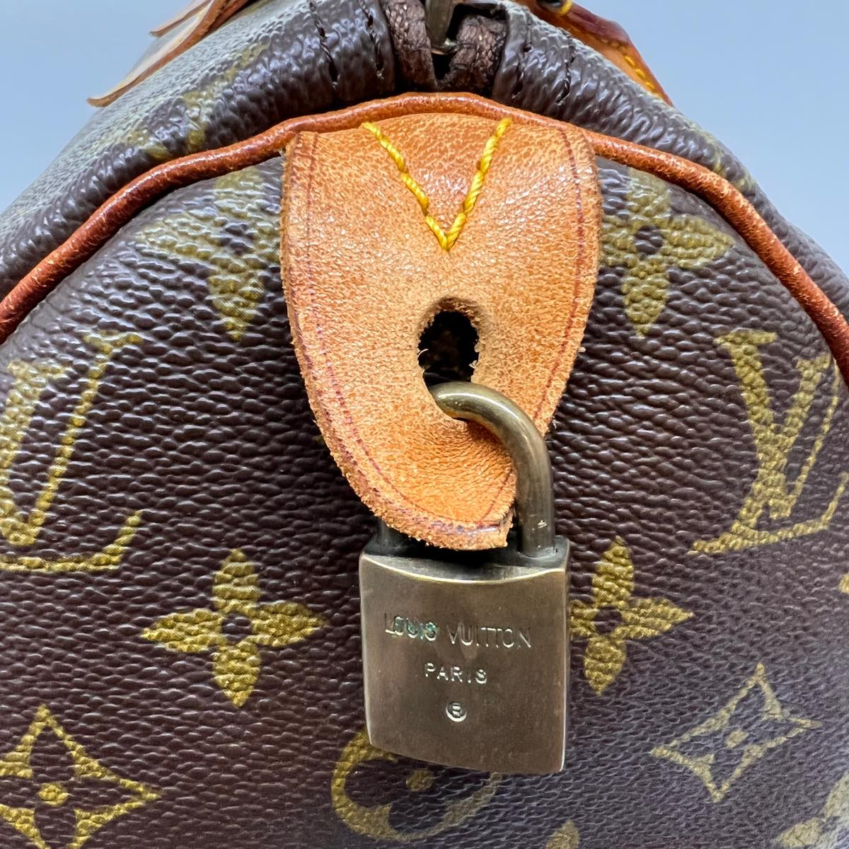 LOUIS VUITTON Monogram Speedy 40 Hand Bag M41522 LV rz516